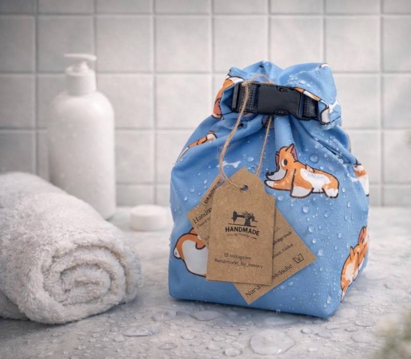 Wetbag/Nasstasche/ Kühlbeutel/ Windeltasche/ Hellblau Mit Hunde Motiv Wetbag/Nasstasche/ Kühlbeutel/ Windeltasche/ Hellblau Mit Hunde Motiv von Etsy - KevoryDesign