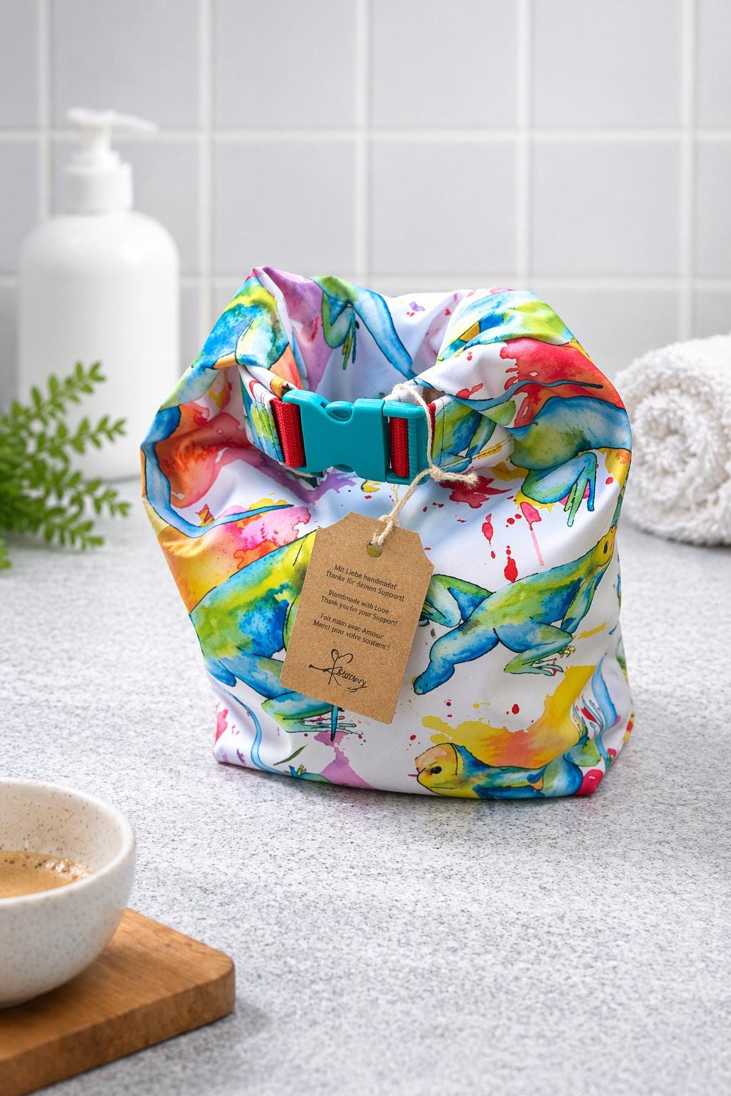 Wetbag/Nasstasche/ Kühlbeutel/ Windeltasche/ Leguane Aquarell Wetbag/Nasstasche/ Kühlbeutel/ Windeltasche/ Leguane Aquarell von Etsy - KevoryDesign