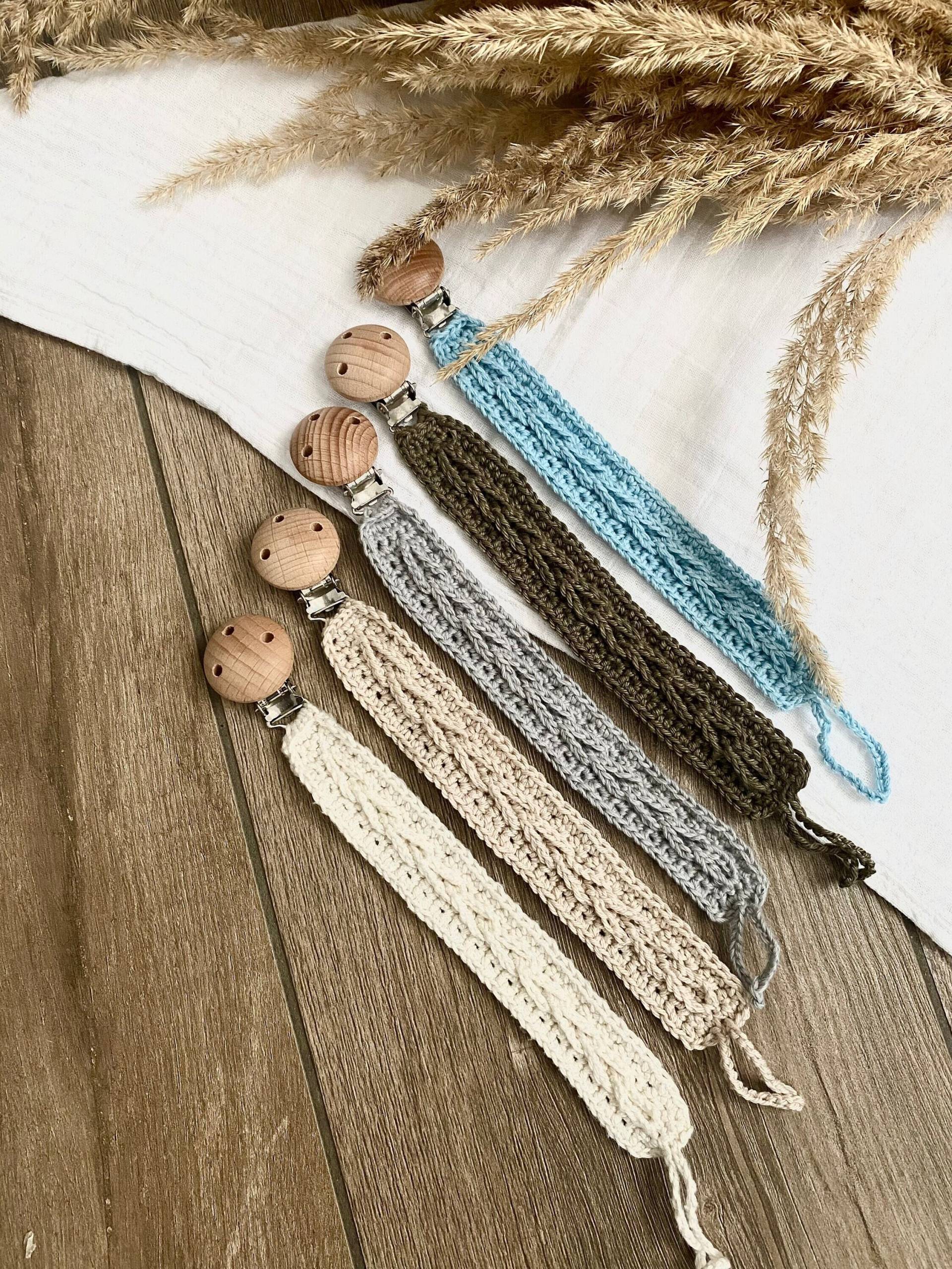 Schnullerkette Gehäkelt | Personalisiert Mit Name Boho Junge Mädchen Schnullerkette Gehäkelt | Personalisiert Mit Name Boho Junge Mädchen von Etsy - KiLiLuNi