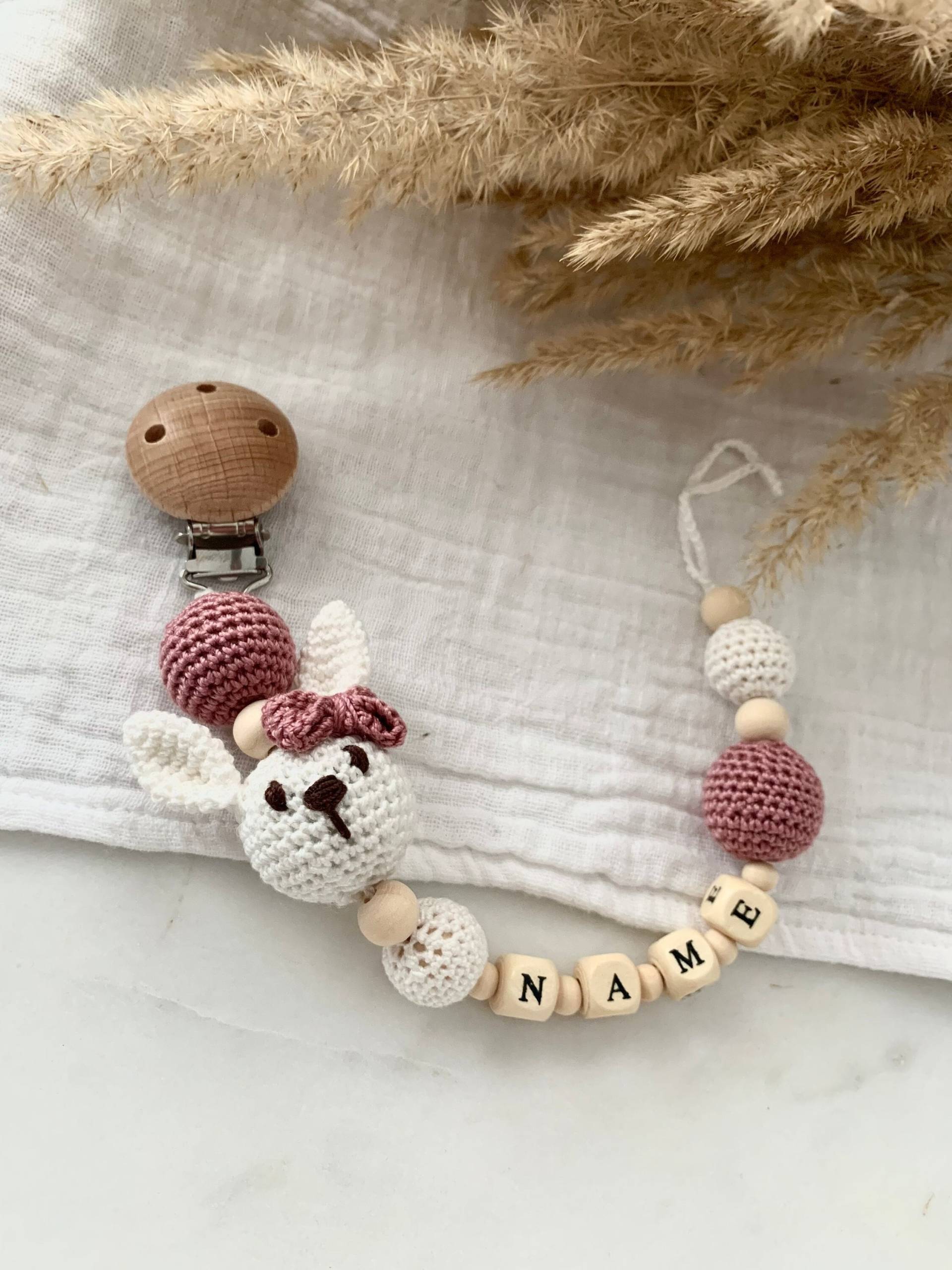Schnullerkette Mit Namen, Personalisiert Schnullerkette Mit Namen, Personalisiert von Etsy - KiLiLuNi