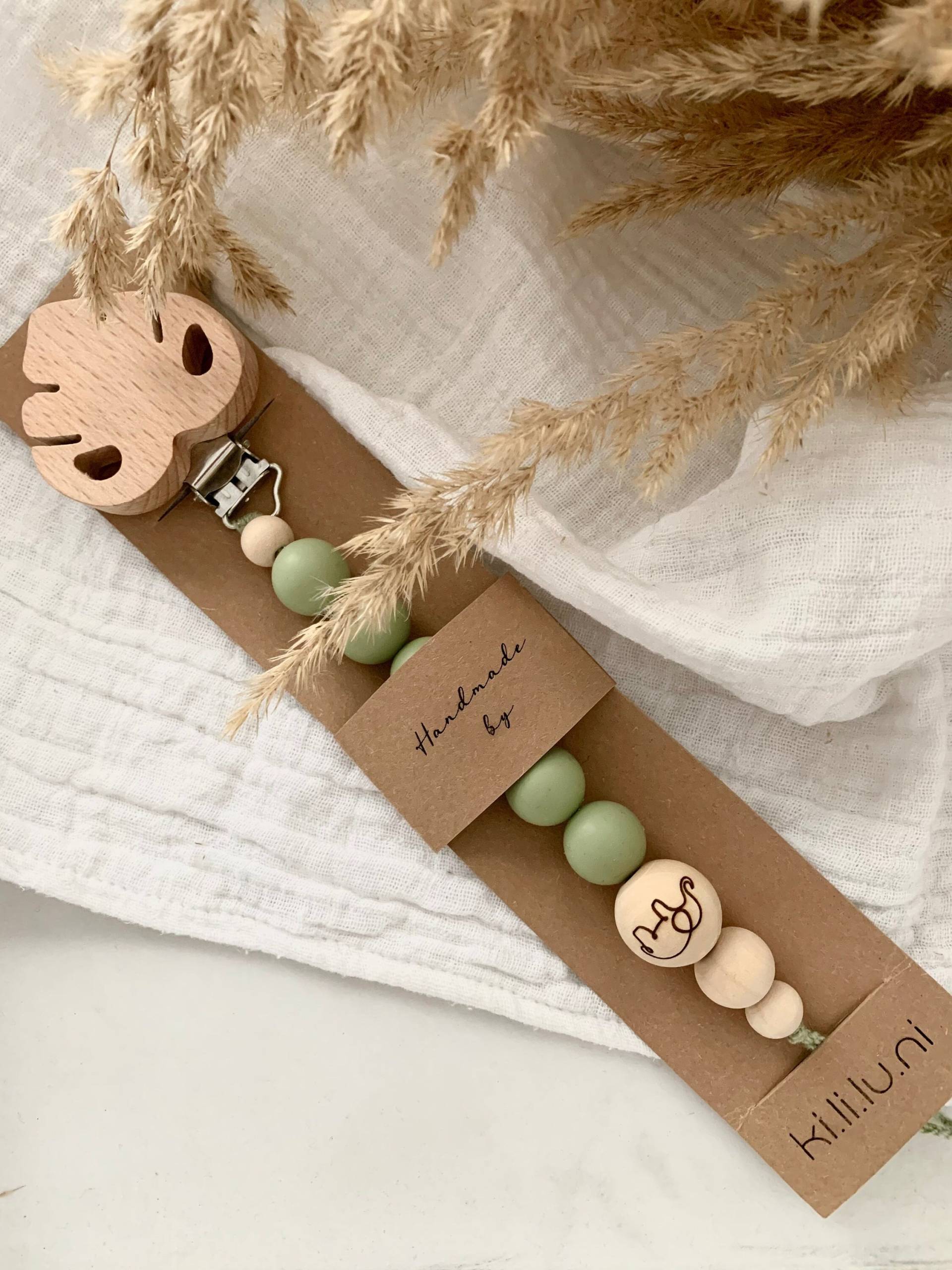 Schnullerkette Mit Namen | Jungel Safari Elefant Schnullerkette Mit Namen | Jungel Safari Elefant von Etsy - KiLiLuNi