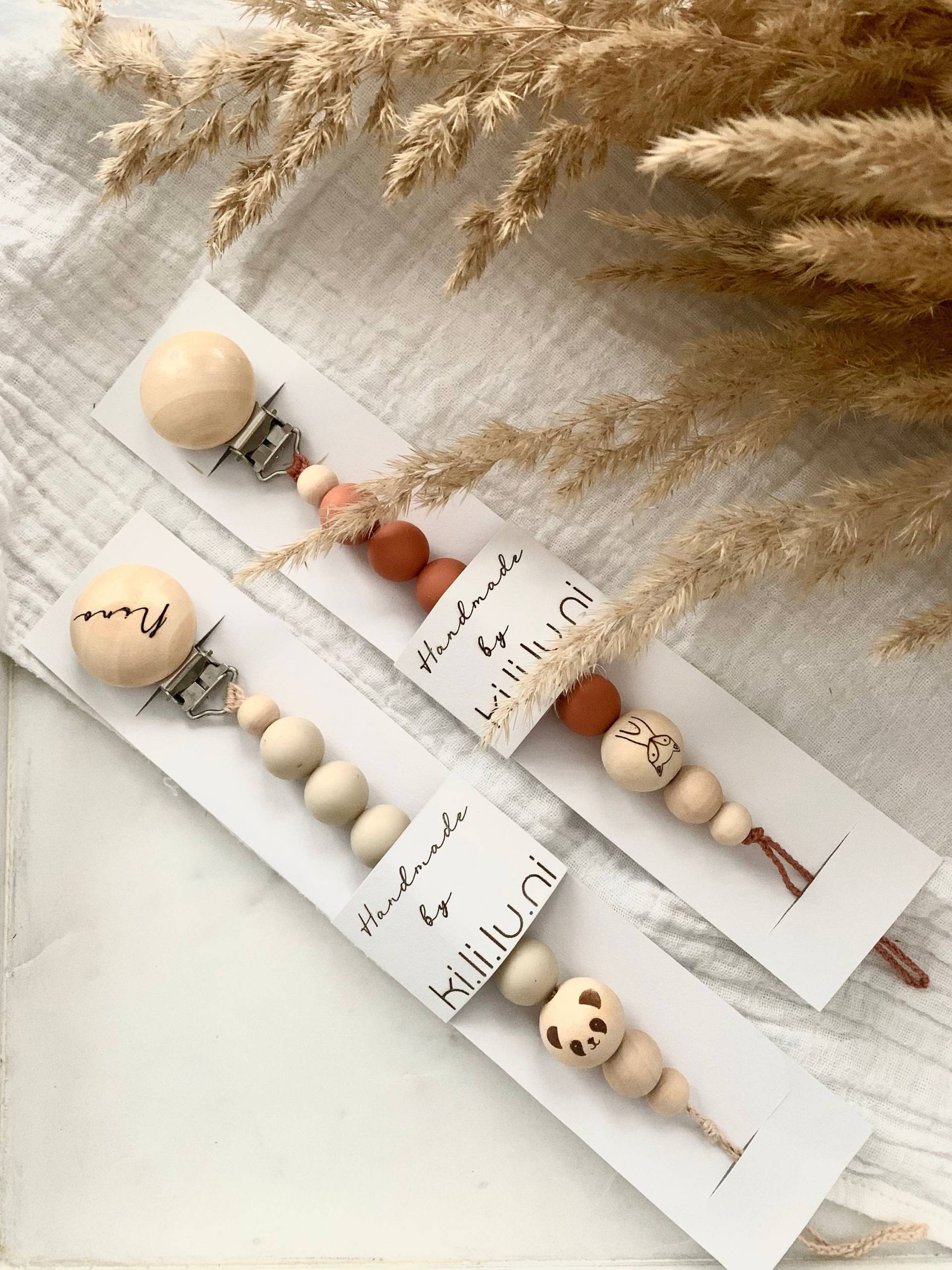 Schnullerkette Mit Namen | Personalisiert Junge Mädchen Schnullerkette Mit Namen | Personalisiert Junge Mädchen von Etsy - KiLiLuNi