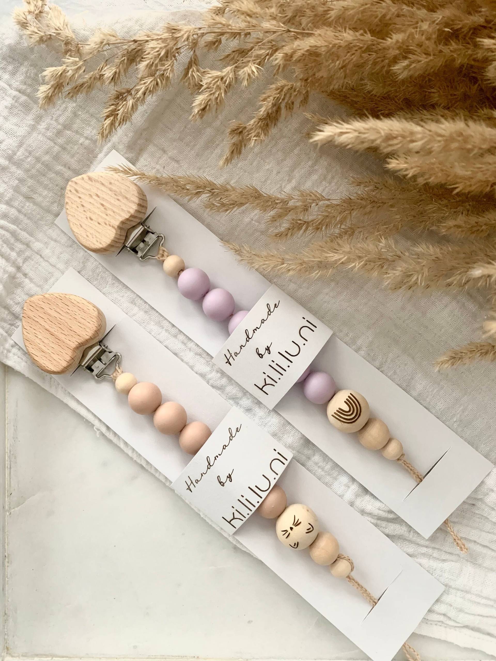 Schnullerkette Mit Namen | Personalisiert Mädchen Schnullerkette Mit Namen | Personalisiert Mädchen von Etsy - KiLiLuNi