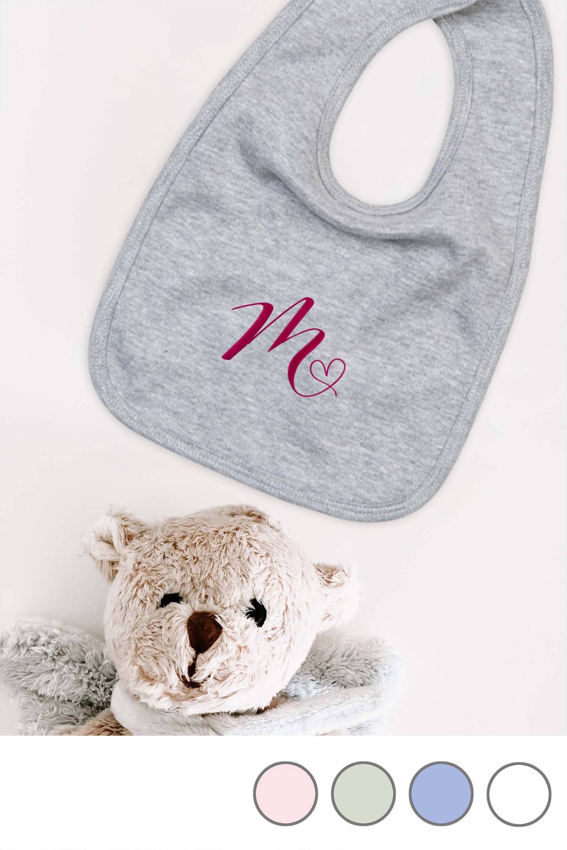 Lätzchen Für Babys Aus Bio-Baumwolle Bestickt Mit Wunschmonogram Lätzchen Für Babys Aus Bio-Baumwolle Bestickt Mit Wunschmonogram von Etsy - KiddiezDE