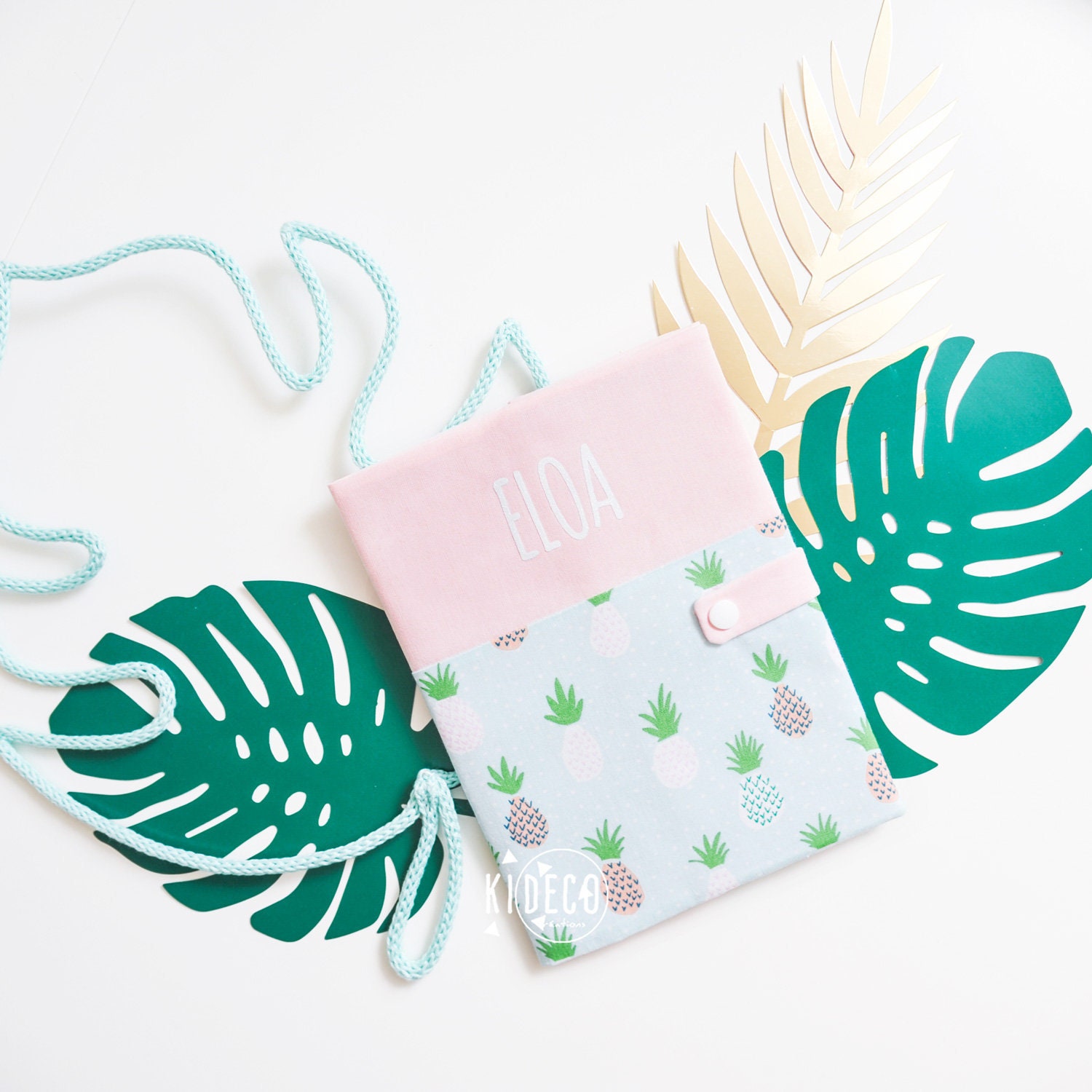 Gesundheitstagebuchschutz "Enjoy Pineapple" Anpassbar Gesundheitstagebuchschutz "Enjoy Pineapple" Anpassbar von Etsy - KidecoCreations