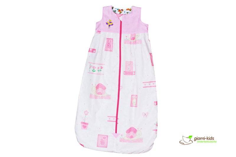 Bestickter Baby-Schlafsack "Rosa-Träume" Bestickter Baby-Schlafsack "Rosa-Träume" von Etsy - KidsSchatze