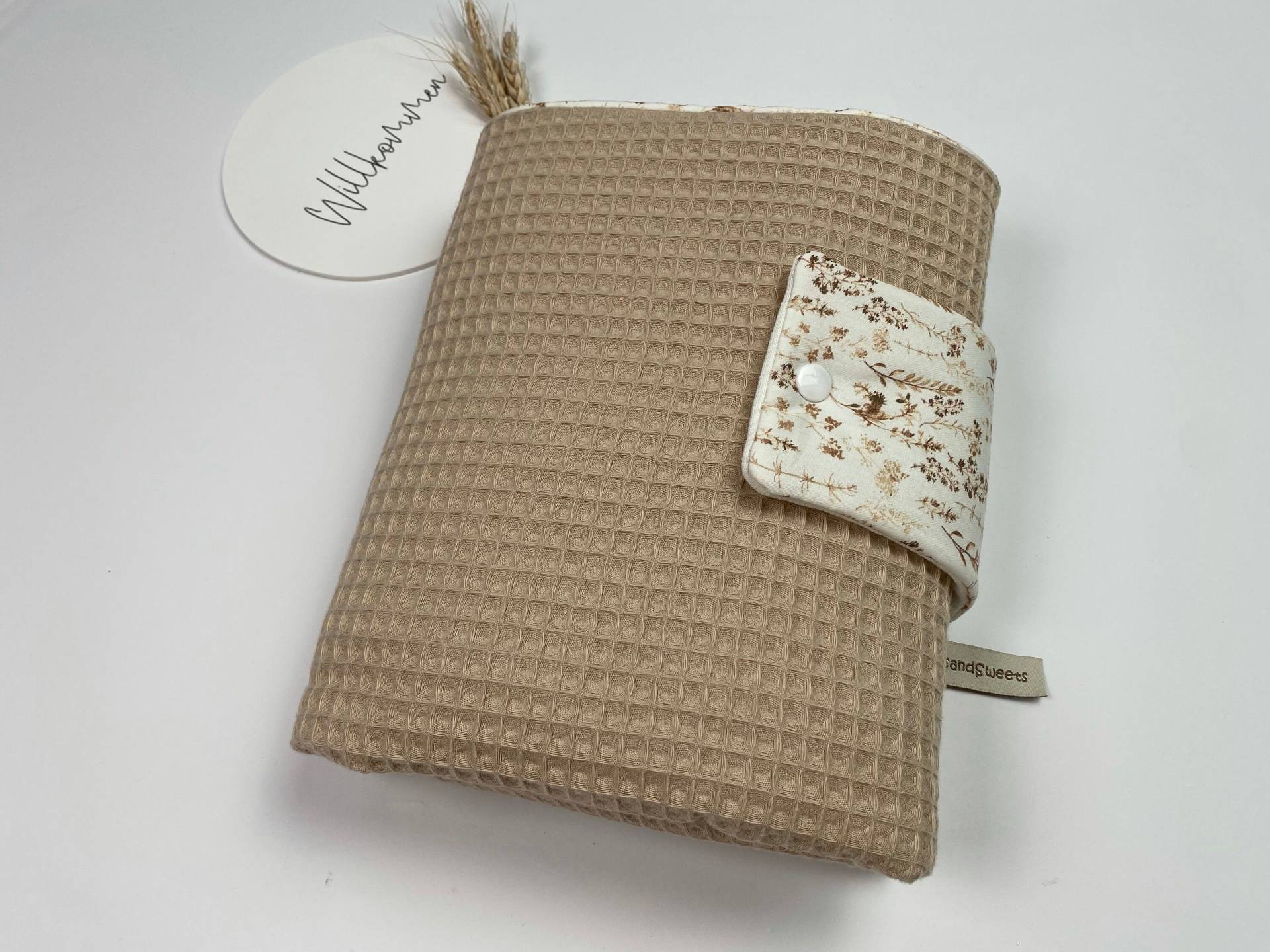 Wickelauflage Togo Waffelpique/Baumwolle Dry Grass, 100% Baumwolle, Handmade Wickelauflage Togo Waffelpique/Baumwolle Dry Grass, 100% Baumwolle, Handmade von Etsy - KidsandSweets