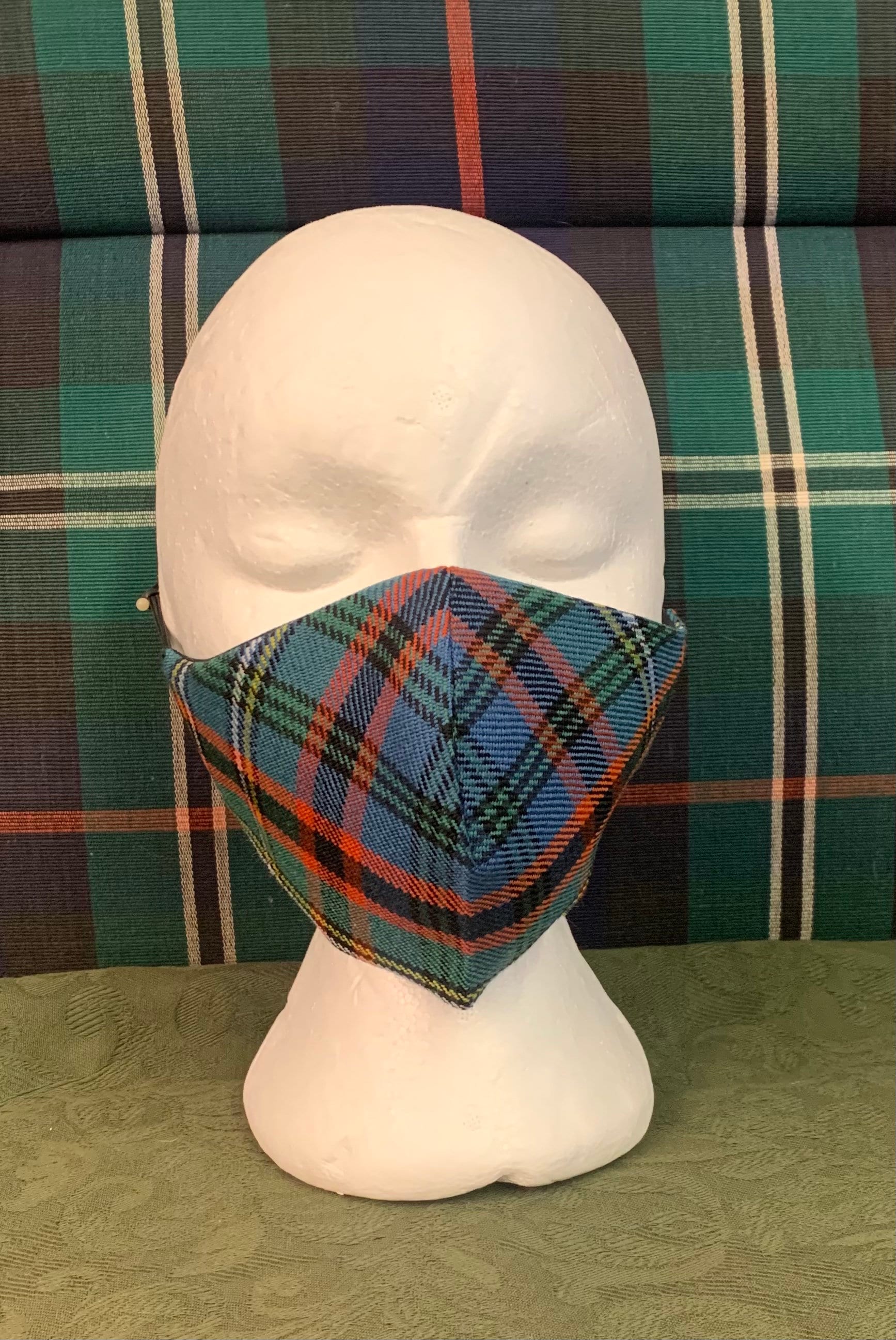 Nicolson Tartan Maske Nicolson Tartan Maske von Etsy - Kiltqueenstudio