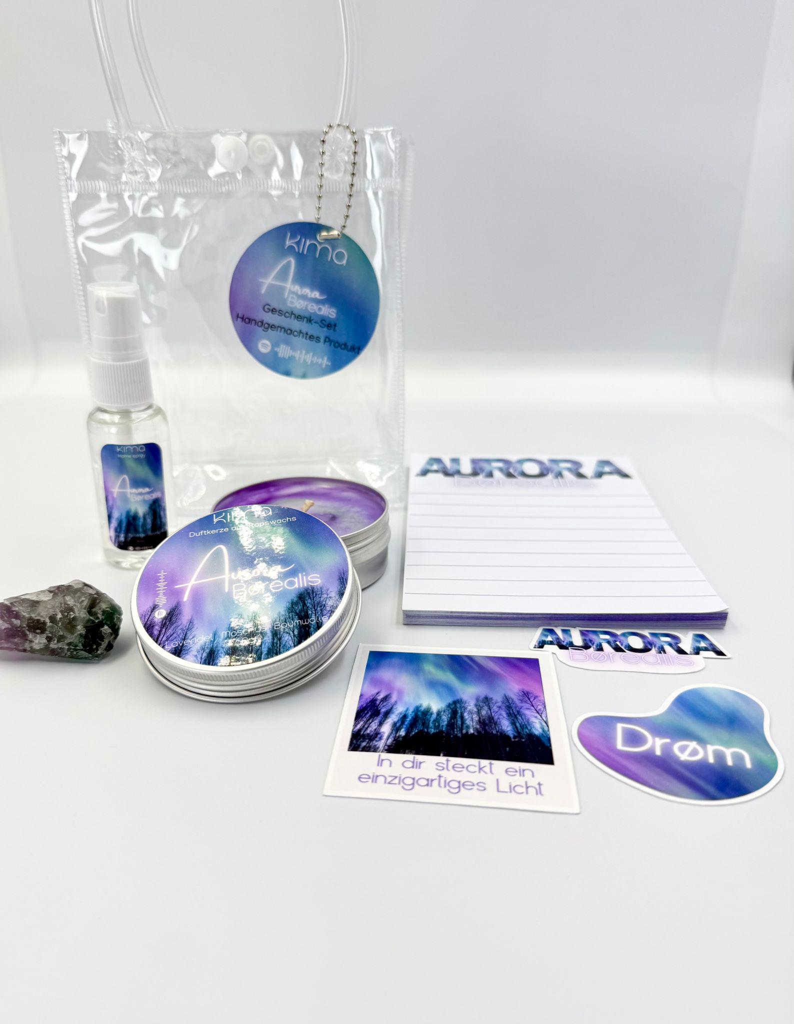 Aurora Borealis Polarlicht Nordlichter Mit Naturstein Duftkerze Sticker Home Spray Geschenk-Set Geburtstag Mitbringsel Geschenkidee Aurora Borealis Polarlicht Nordlichter Mit Naturstein Duftkerze Sticker Home Spray Geschenk-Set Geburtstag Mitbringsel Geschenkidee von Etsy - KimaHomeShop