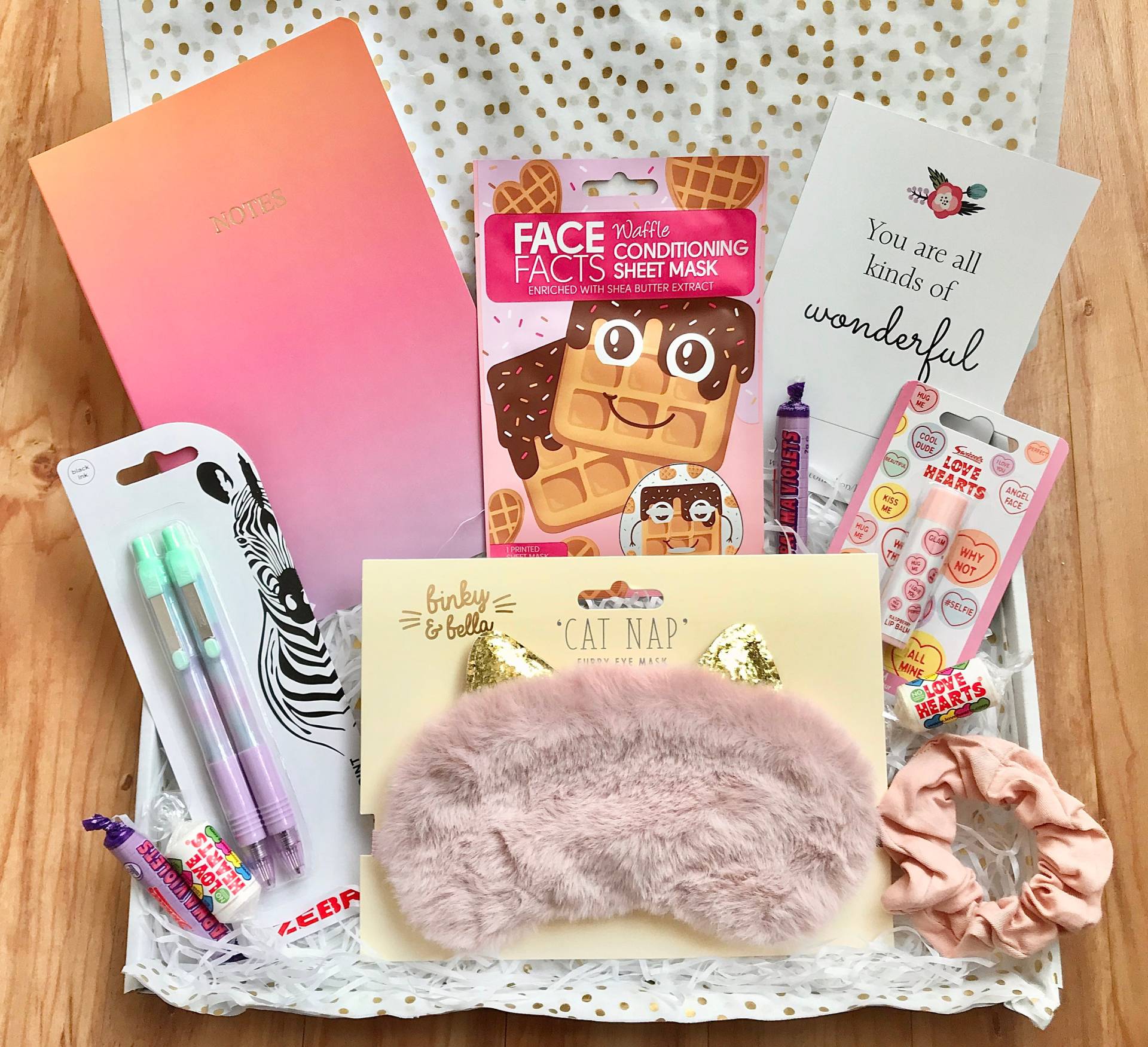 Weihnachtsgeschenk-Korb | Kleine Mädchen Geburtstagsbox Verwöhnen Box Gastgeschenke Verwöhnkorb Für Zum Geburtstag von Etsy - KinaandFee