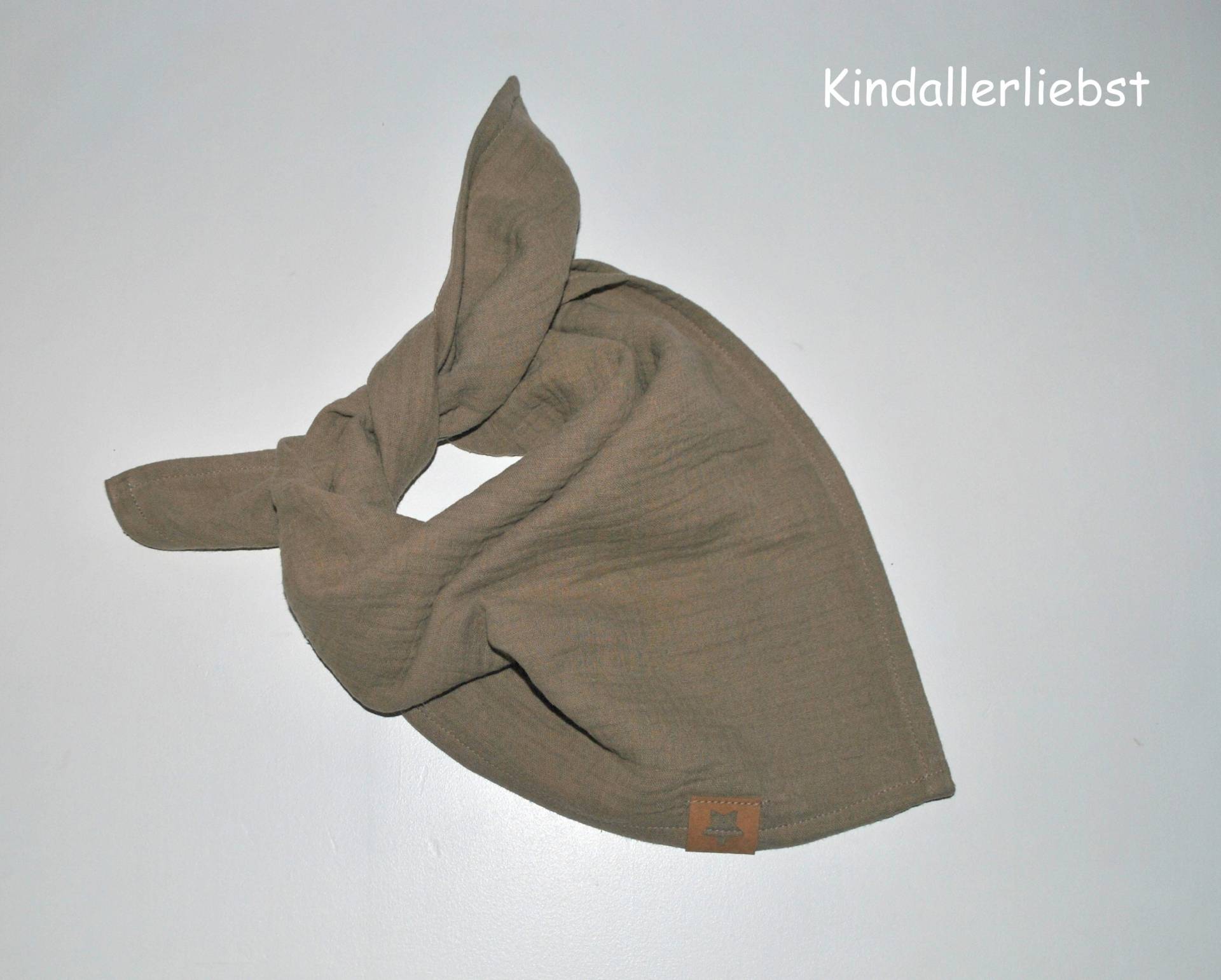 Musselin Halstuch Für Babys & Kinder Kopftuch Kuscheltuch Sand von Etsy - Kindallerliebst