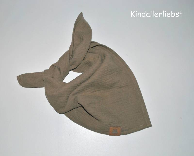 Musselin Halstuch Für Babys & Kinder Kopftuch Kuscheltuch Sand von Etsy - Kindallerliebst