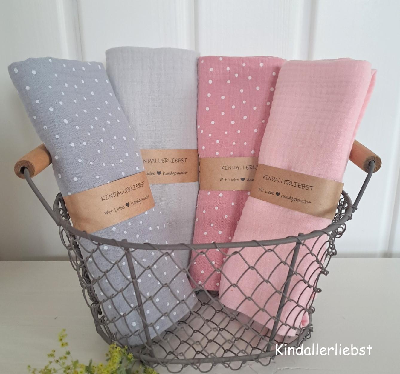 Spucktuch, Pucktuch, Musselintuch, Babydecke, Mulltuch, Halstuch von Etsy - Kindallerliebst