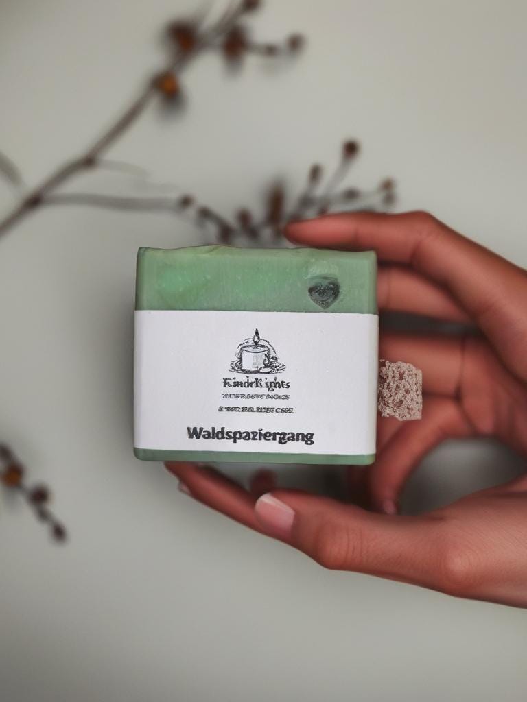 Naturseife Waldspaziergang 100Gr von Etsy - KindelLights