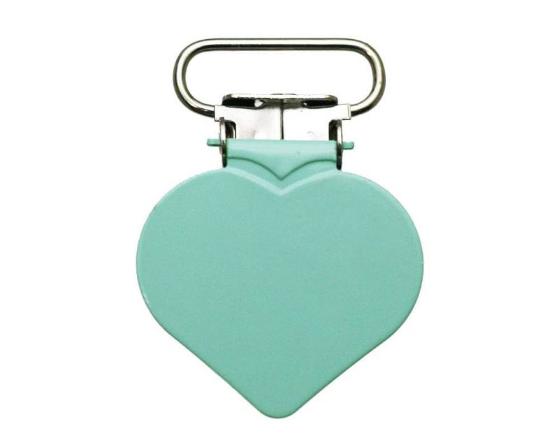 10 Große Herz Schnullerclips, Metall-Hosenträgerclips, Mint-Schnullerclips in Loser Schüttung, Schnullerclips Diy, Hosenträgerteile von Etsy - Kinderklipz