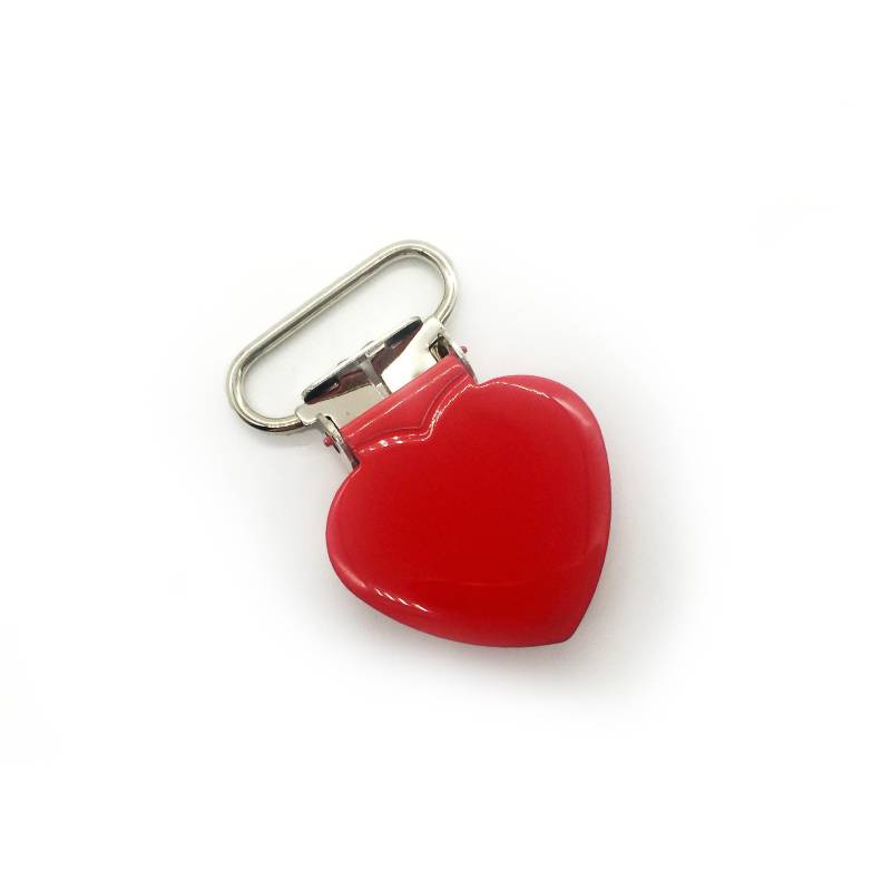 5 Schnullerclips Aus Metall, 7/8-Zoll-Rotes Herz Hosenträgerclips Für Schnullercliphalter, Schnullerclips, Schnullerclipzubehör von Etsy - Kinderklipz