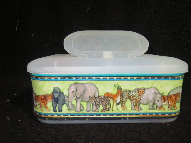 Feuchttücherbox -Dschungel - Tiere Feuchttücherbox -Dschungel - Tiere von Etsy - KinderkramDE