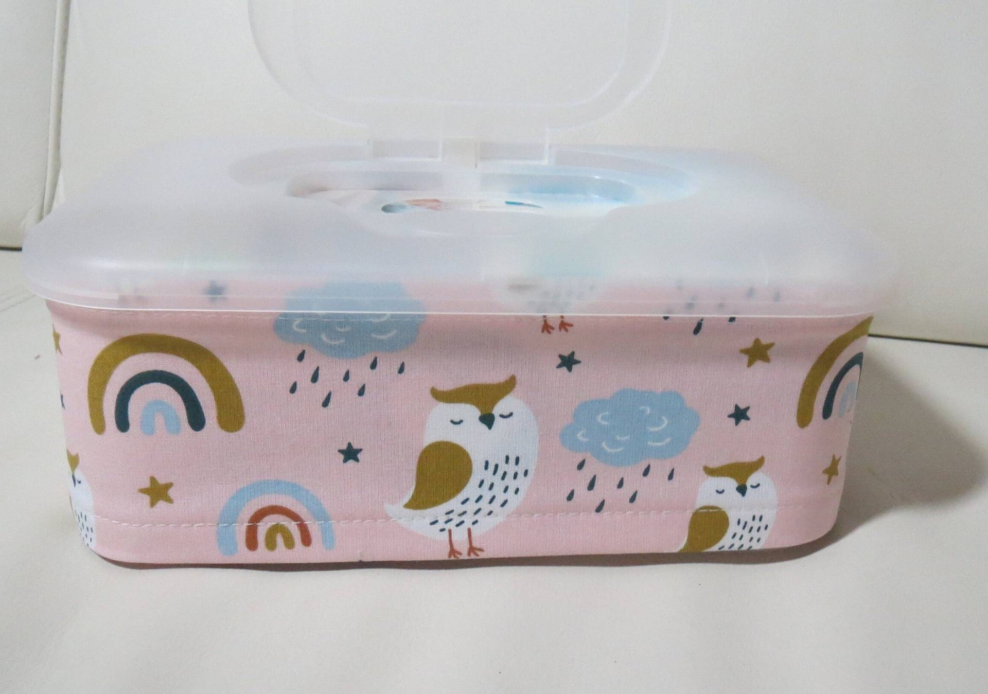 Feuchttücherbox - Eulen Und Regenbogen Feuchttücherbox - Eulen Und Regenbogen von Etsy - KinderkramDE
