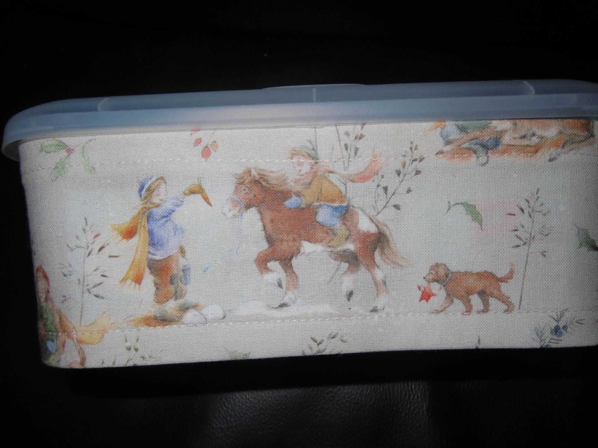 Feuchttücherbox - Kleiner Reiter von Etsy - KinderkramDE