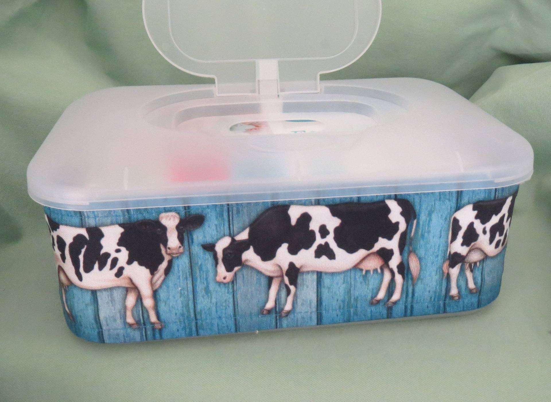 Feuchttücherbox - Kühe Feuchttücherbox - Kühe von Etsy - KinderkramDE