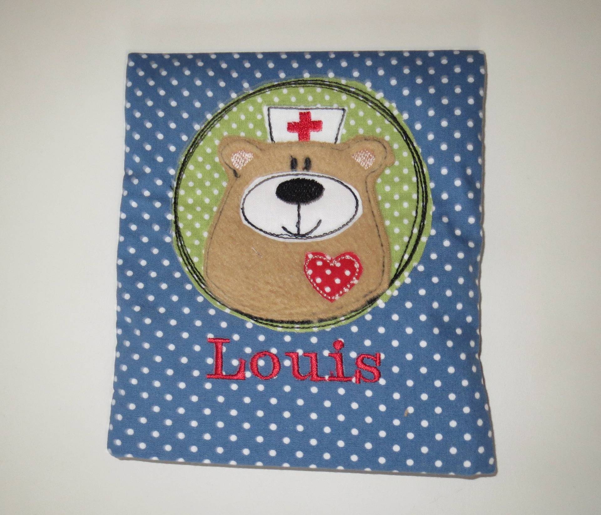 Wärmekissen " Bären-Krankenschwester" | Blau Wärmekissen " Bären-Krankenschwester" | Blau von Etsy - KinderkramDE