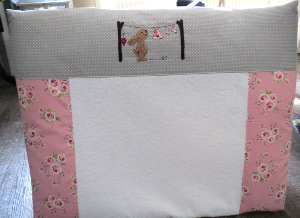 Wickelauflage/Überzug " Hasenwäsche" von Etsy - KinderkramDE