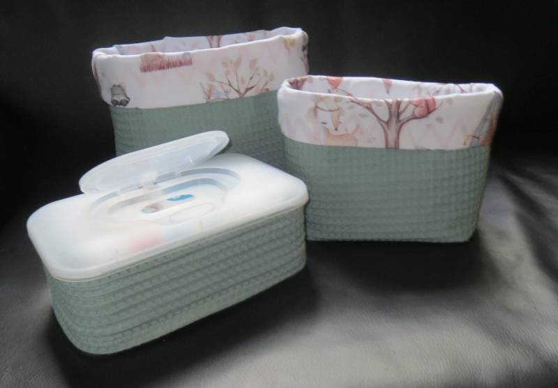 Wickelset -3Tlg. Waldtiere von Etsy - KinderkramDE