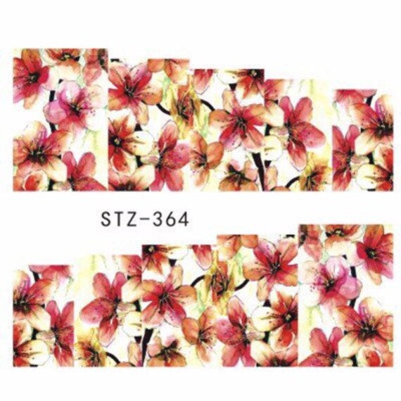 Wasser-Transfer-Nagel-Aufkleber, Nagelabziehbilder, Herbst-Blumen-Design, Herbst Blume Nagel-Kunst, Nagel-Dekoration Wasser-Transfer-Nagel-Aufkleber, Nagelabziehbilder, Herbst-Blumen-Design, Herbst Blume Nagel-Kunst, Nagel-Dekoration von Etsy - KitschyNails