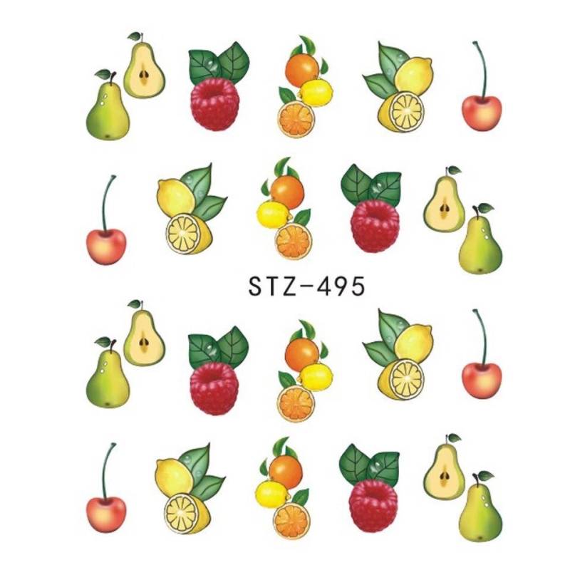 Wasser Transfer Nagel Aufkleber, Obst-Design, Obst-Nagel-Kunst, Nageldekoration Wasser Transfer Nagel Aufkleber, Obst-Design, Obst-Nagel-Kunst, Nageldekoration von Etsy - KitschyNails