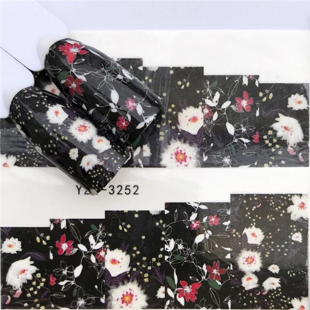 Wassertransfer Nagel Aufkleber, Rote Und Weiße Blumen Design, Nail Art, Nageldekoration Wassertransfer Nagel Aufkleber, Rote Und Weiße Blumen Design, Nail Art, Nageldekoration von Etsy - KitschyNails
