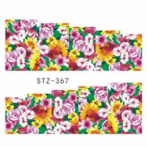 Wassertransfer Nagel Aufkleber, Orange Und Rosa Blumen Design, Nail Art, Nageldekoration Wassertransfer Nagel Aufkleber, Orange Und Rosa Blumen Design, Nail Art, Nageldekoration von Etsy - KitschyNails