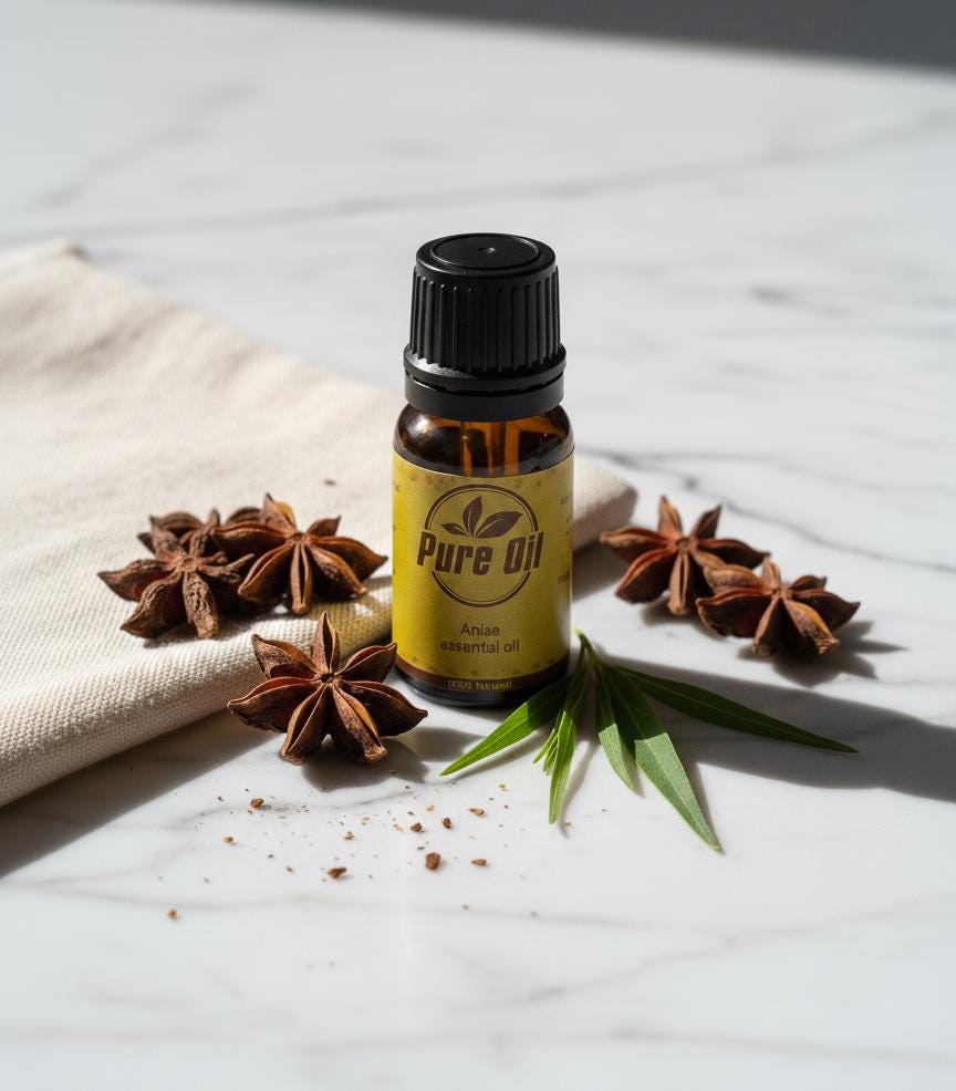 30Ml Pure Egyptian Anise Essential Oil - 100% Natural Aniseed, Therapeutic Grade For Aromatherapy, Diffuser, Relaxation & Skin von Etsy - KlangweltTas