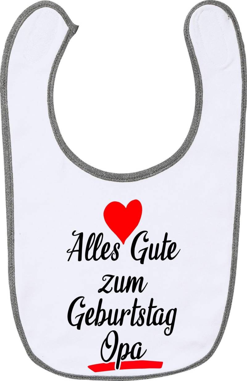 Baby Latz "Alles Gute Zum Geburtstag Opa" von Etsy - Kleckerliese