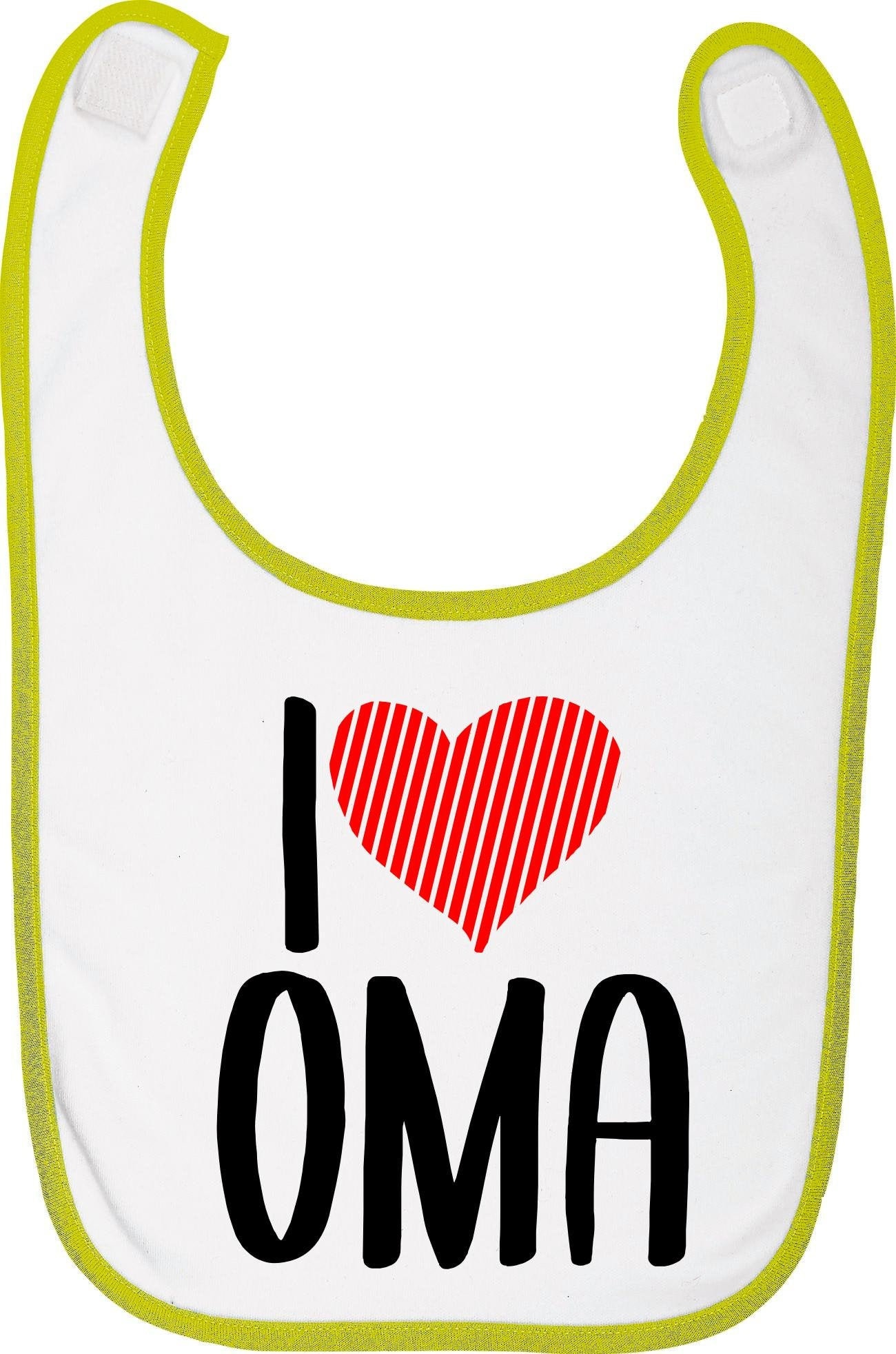 Baby Latz "I Love Oma" Lätzchen Baby Latz "I Love Oma" Lätzchen von Etsy - Kleckerliese