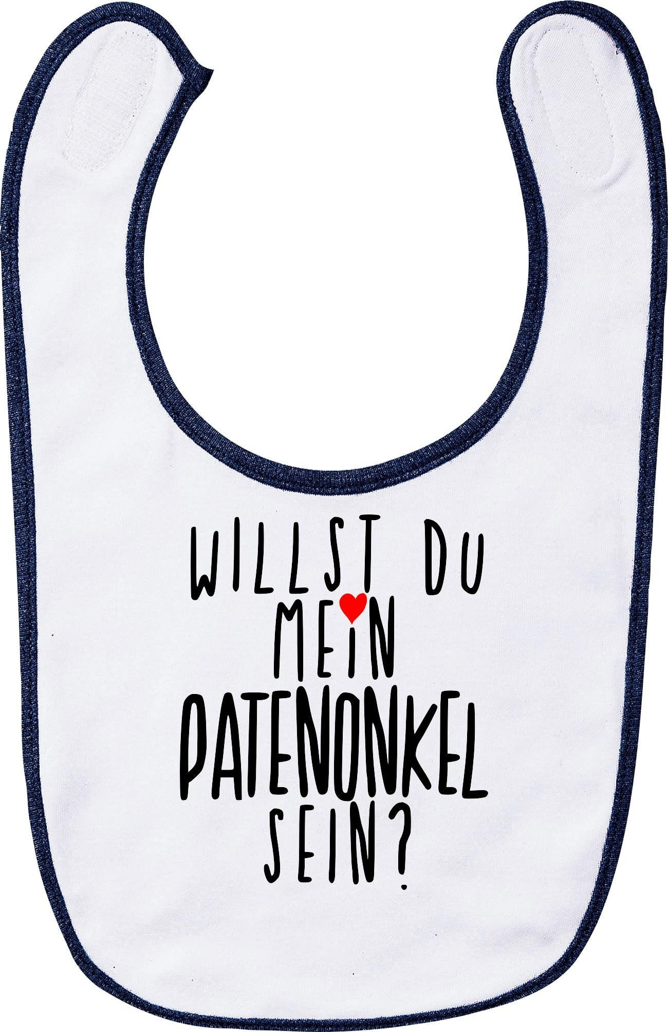 Baby Latz "Willst Du Mein Patenonkel Sein?" Baby Latz "Willst Du Mein Patenonkel Sein?" von Etsy - Kleckerliese