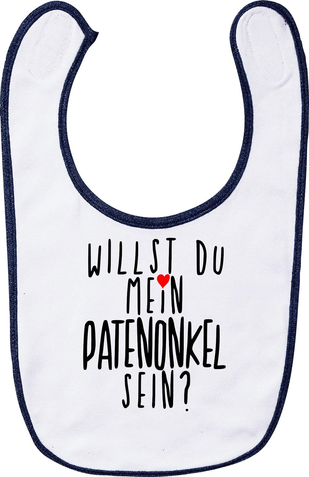 Baby Latz "Willst Du Mein Patenonkel Sein?" Baby Latz "Willst Du Mein Patenonkel Sein?" von Etsy - Kleckerliese