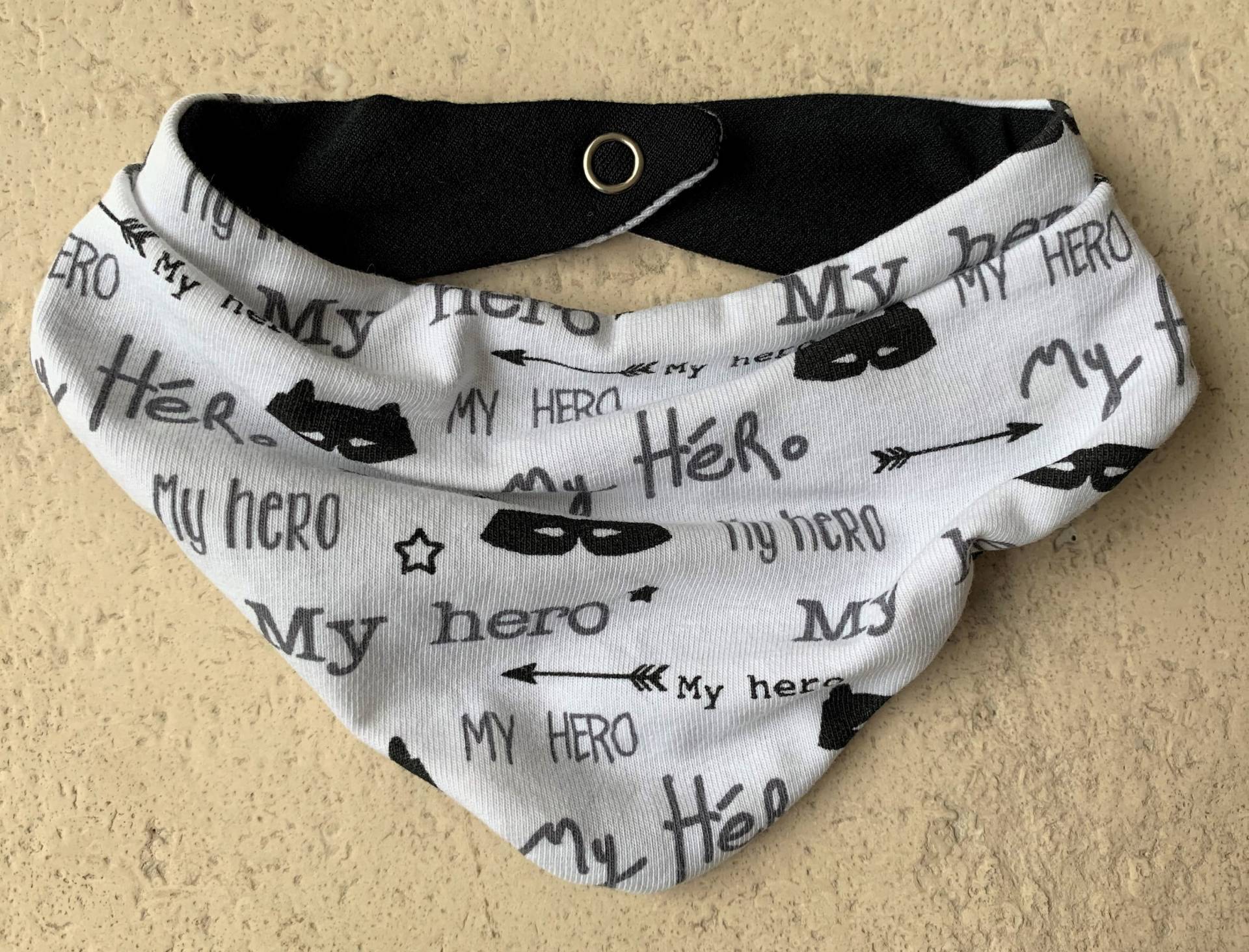 Halstuch Aus Jersey in Schwarz/Weiß - 30cm Halsumfang von Etsy - KleinUndHandgemacht