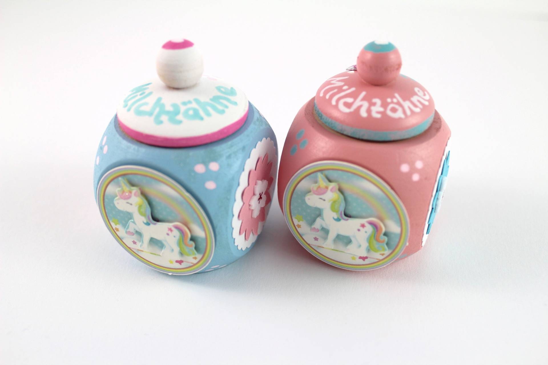 Zahndose Milchzahndose Mit Namen Und Einhorn Zahndose Milchzahndose Mit Namen Und Einhorn von Etsy - KleineLieblinge