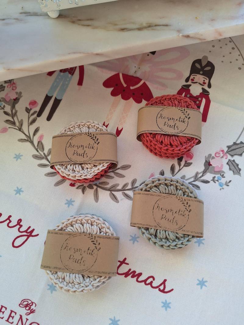 Abschminkpads Kosmetiktücher Makeuptücher Schminktücher Gehäkelt Nachhaltig Praktisch Umweltfreundlich Für Die Körperpflege Aus Baumwolle von Etsy - KleineSeligkeiten