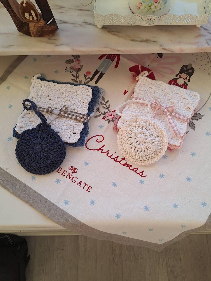 Kosmetikpads Abschminkpads Miniwaschlappen Gehäkelt Nachhaltig Blau Rosa Weiß Scrubbies Plastikfrei Umweltfreundlich Baumwolle Kosmetikpads Abschminkpads Miniwaschlappen Gehäkelt Nachhaltig Blau Rosa Weiß Scrubbies Plastikfrei Umweltfreundlich Baumwolle von Etsy - KleineSeligkeiten