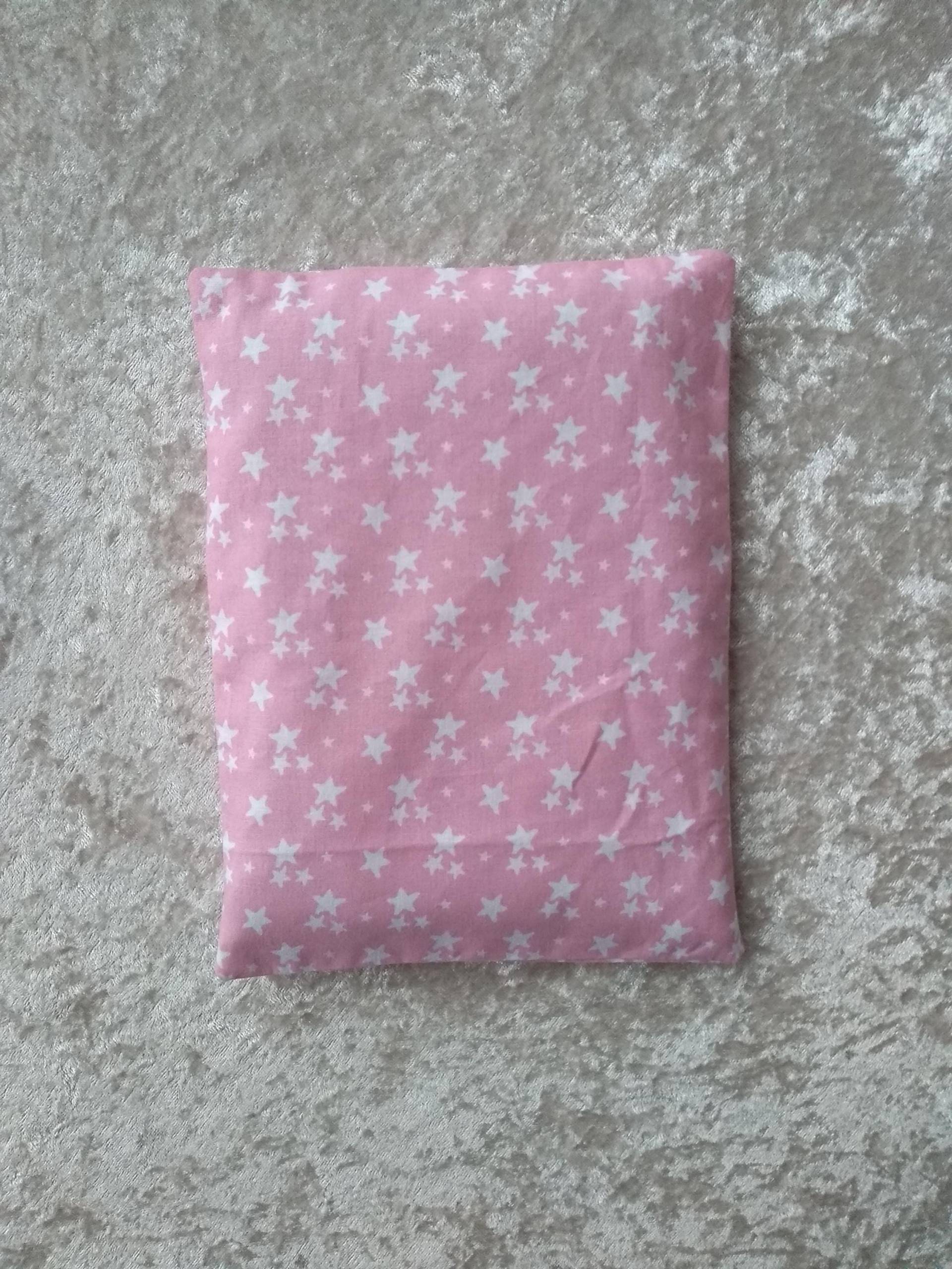 Wärmekissen, Sterne, Rosa-Weiß Wärmekissen, Sterne, Rosa-Weiß von Etsy - KleineWohlmanufaktur