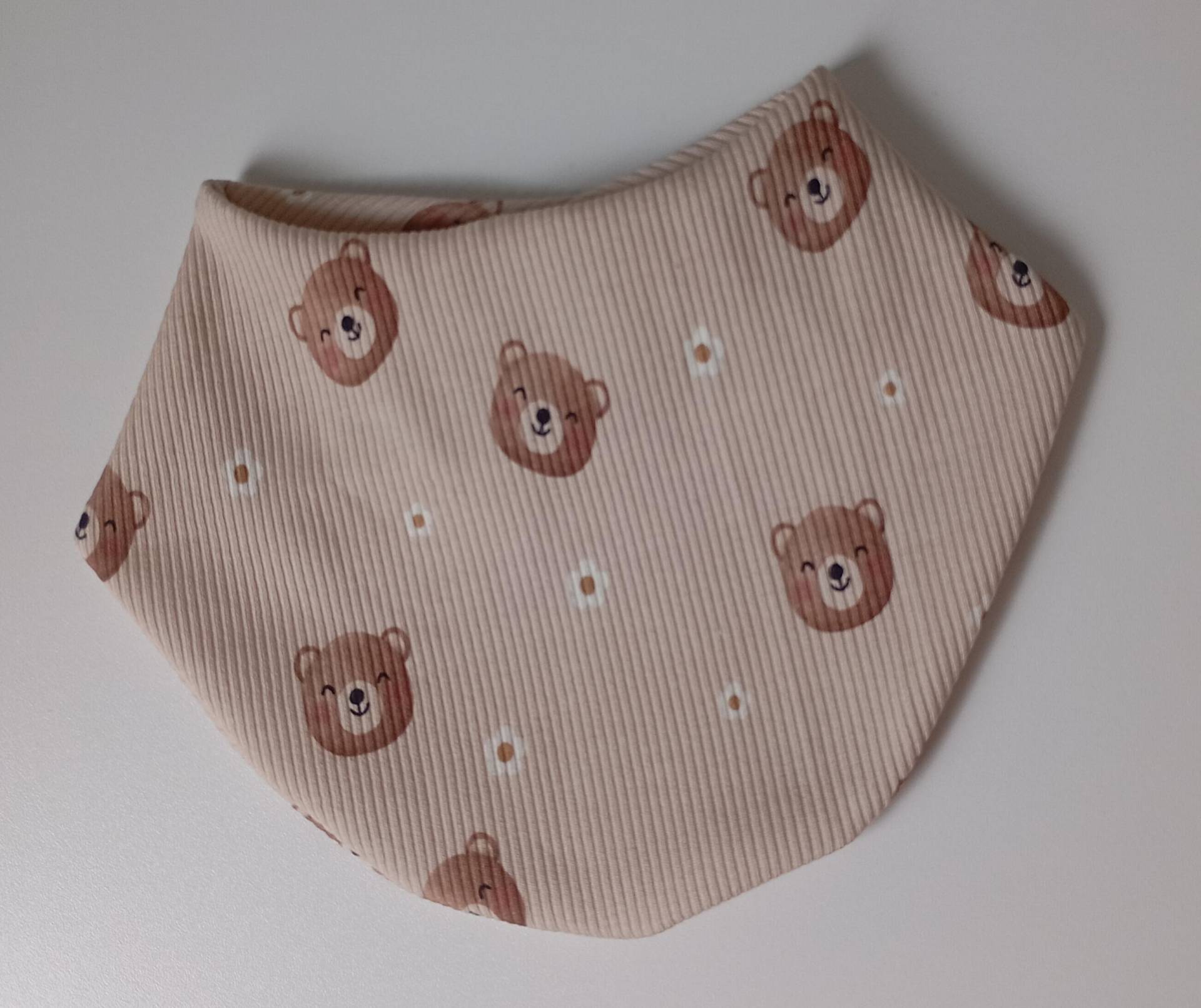 Baby Halstuch - Dreieckstuch Bärchen Mit Blumen von Etsy - KleinerDiamant