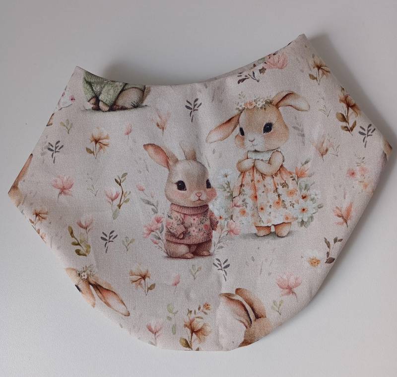 Baby Halstuch - Dreieckstuch Hasen von Etsy - KleinerDiamant