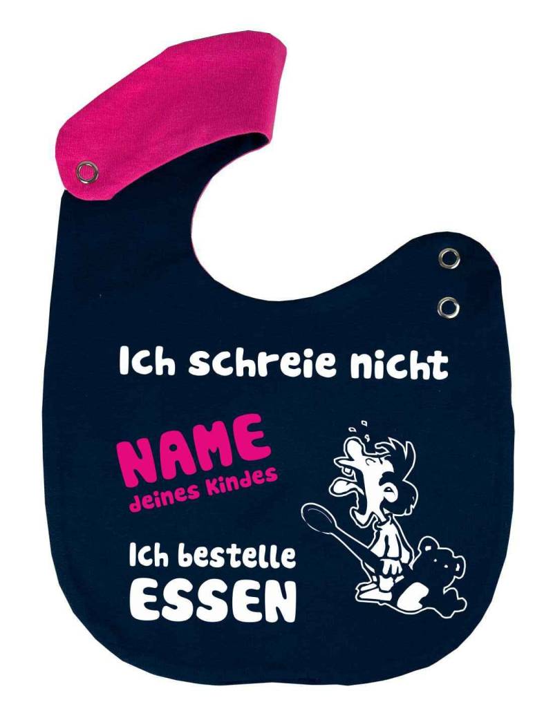 Größenverstellbares Lätzchen Multicolor Personalisiert Ich Schreie Nicht, Individuell Bedruckt Mit Text, Logo, Foto von Etsy - KleinerFratzStore