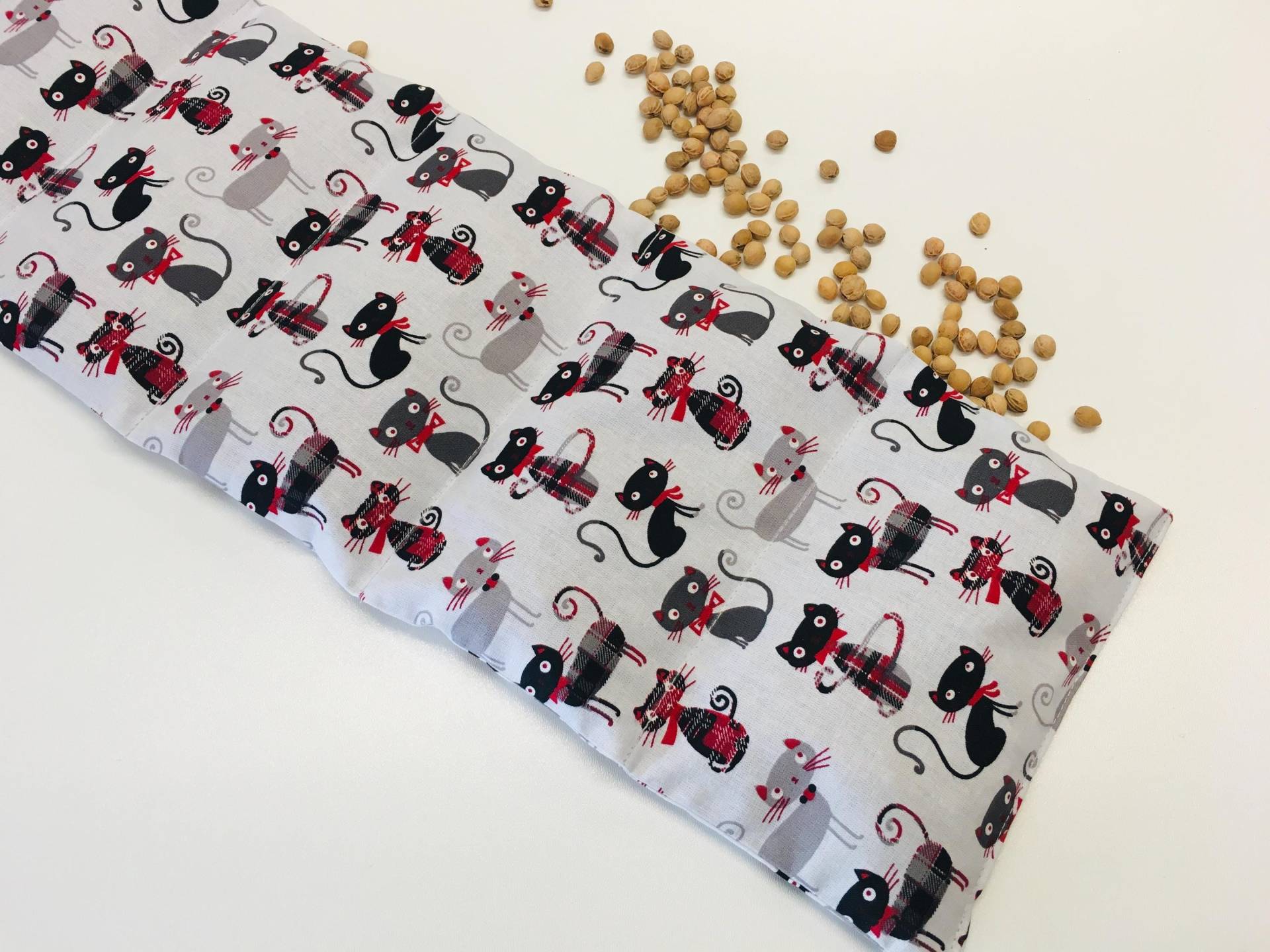 Körnerkissen, Wärmekissen Gr.xl Kirschkernkissen „ Katzen von Etsy - KleinesAtelier