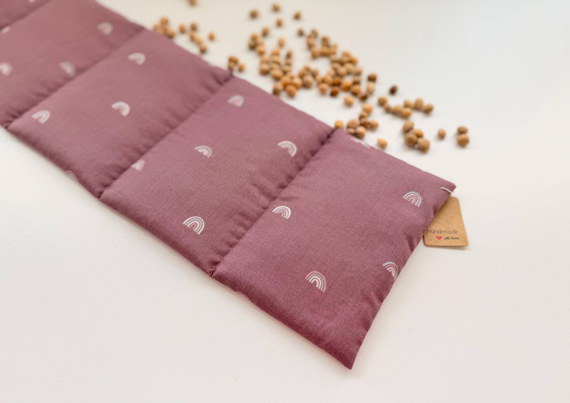 Körnerkissen , Wärmekissen „ Regenbogen Altrosa" Xl Körnerkissen , Wärmekissen „ Regenbogen Altrosa" Xl von Etsy - KleinesAtelier