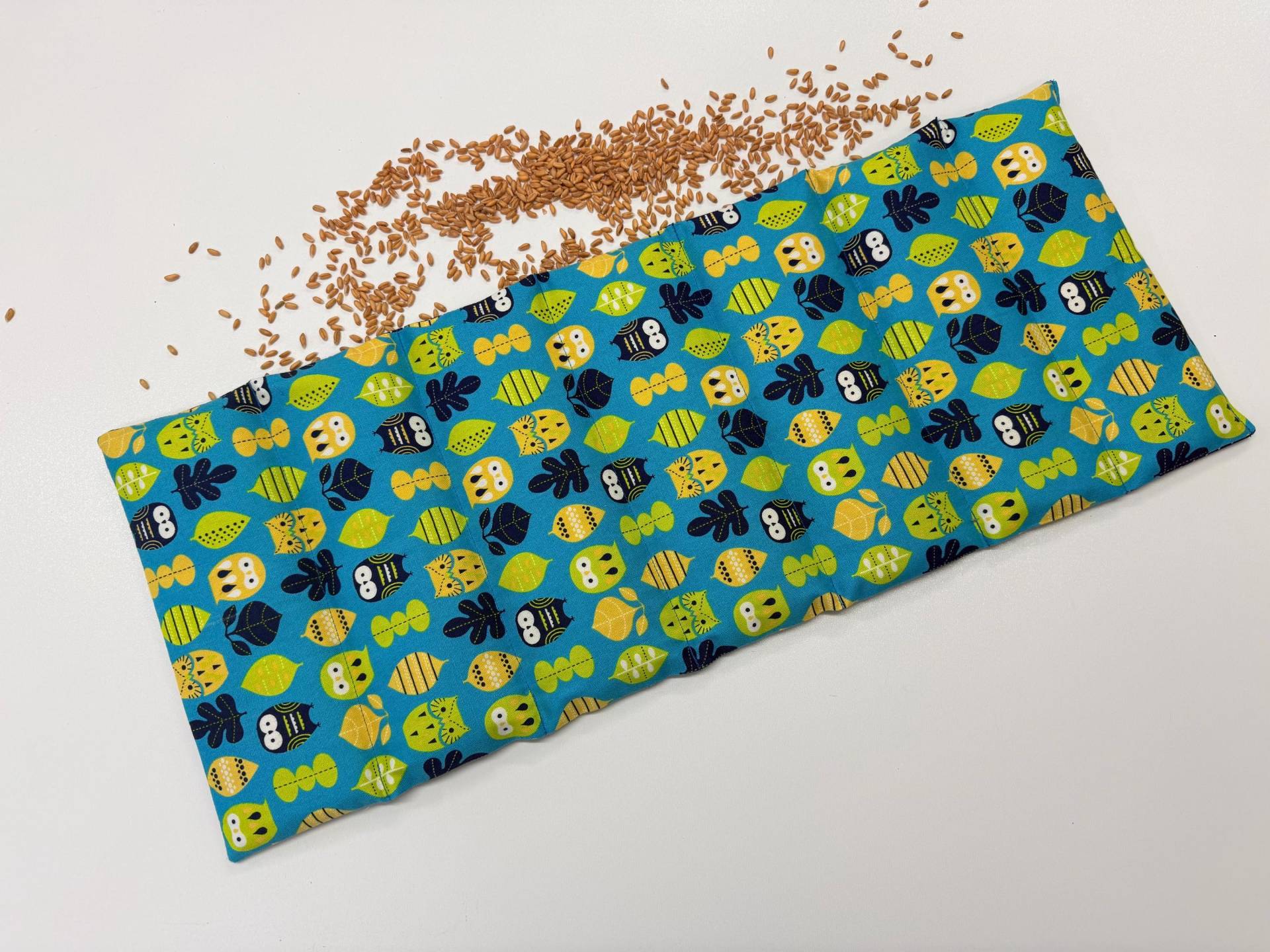 Körnerkissen , Wärmekissen Xxl, Bio Dinkelkörner "Eulen " von Etsy - KleinesAtelier