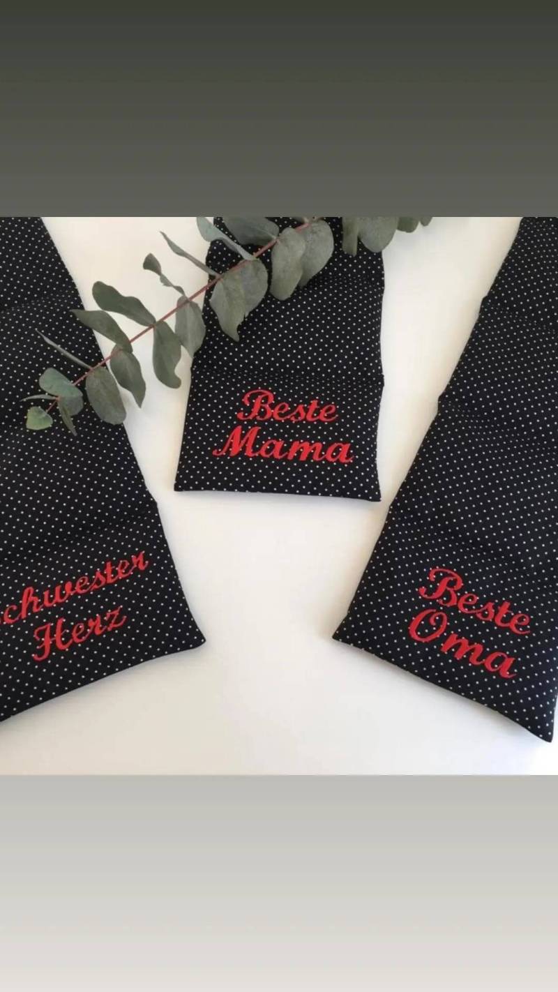 Körnerkissen Gr.xl „Beste Mama"Besta Oma" Schwesterherz „ von Etsy - KleinesAtelier