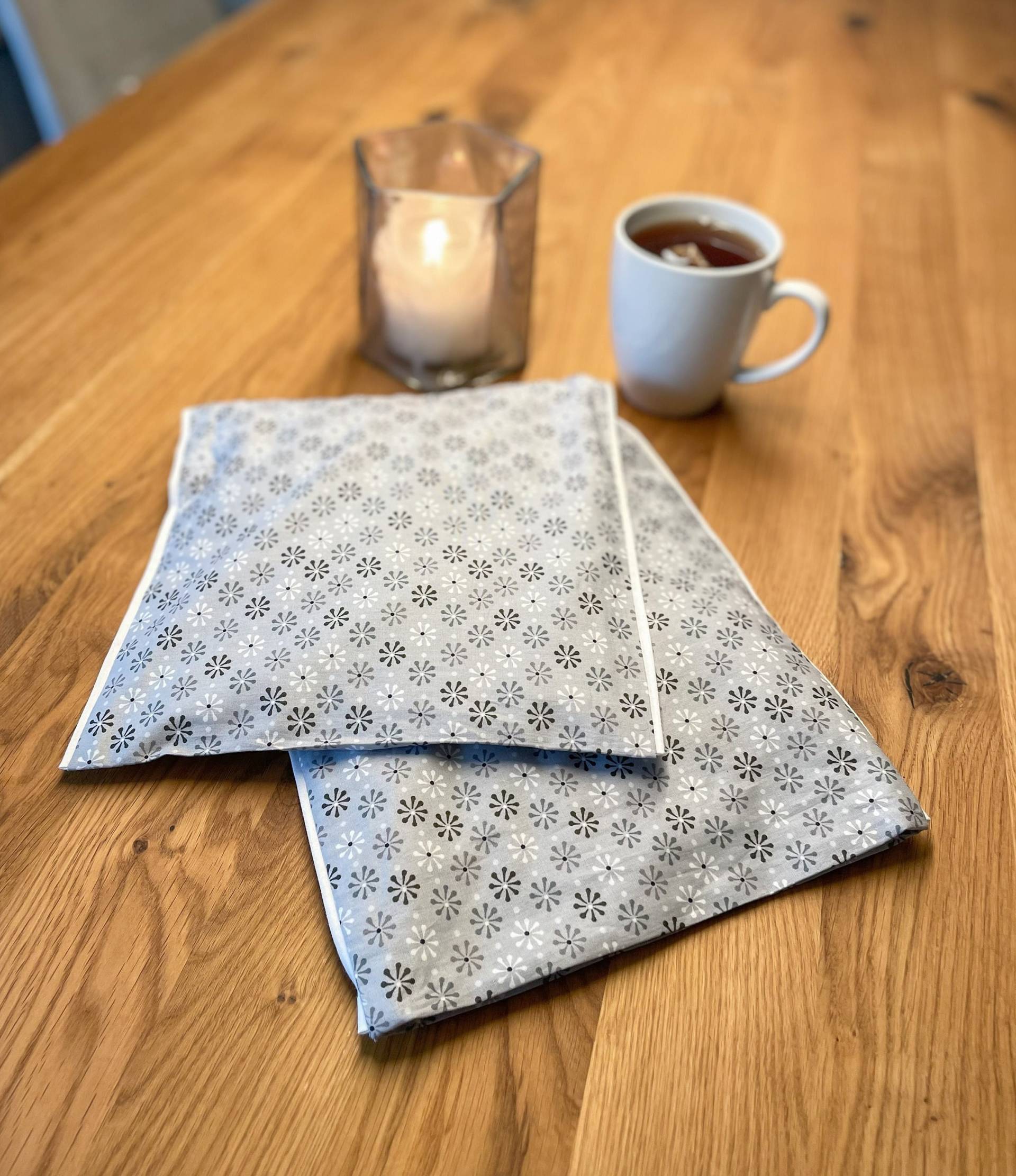 Körnerkissen Mit Rapssamen I Grau Blume von Etsy - KleinesFeinesDesigns