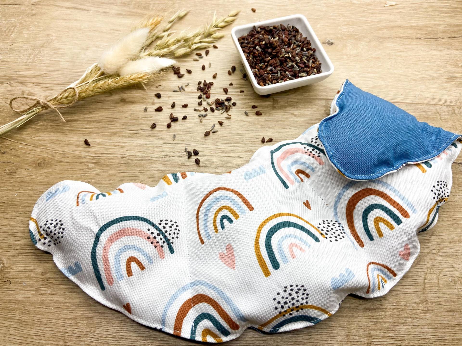 Nackenkissen/ Traubenkernkissen/ Wärmekissen Nackenkissen/ Traubenkernkissen/ Wärmekissen von Etsy - Klitzebunt